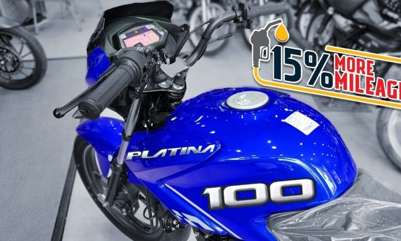 Bajaj Platina 100 NEW look